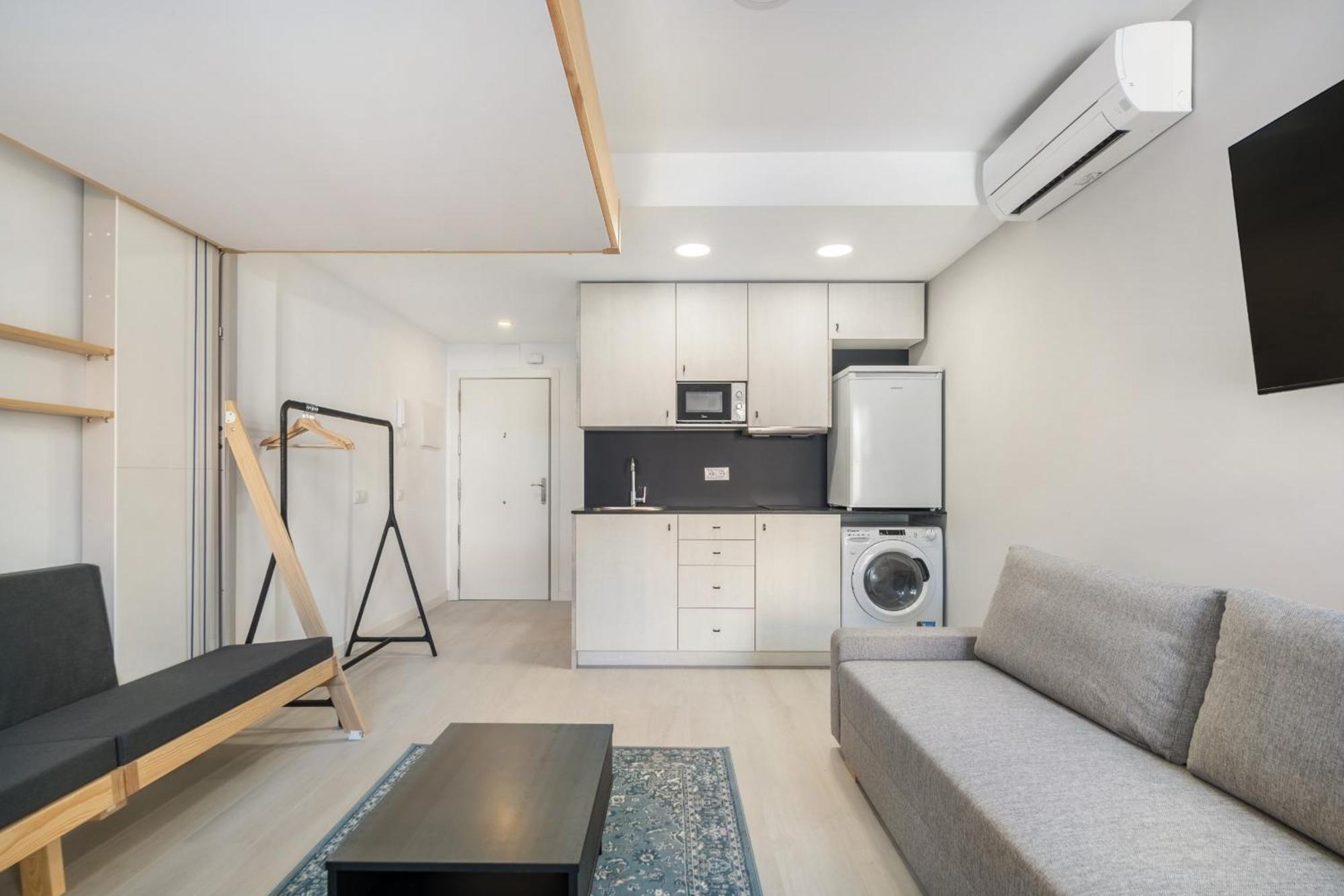 Madrid Riverside Studios Con Parking Incluido Alquiler Temporal Exterior foto